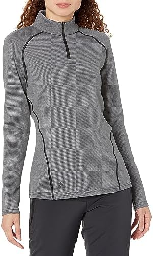 adidas Women's Quarter Zip Golf Pullover Adidas