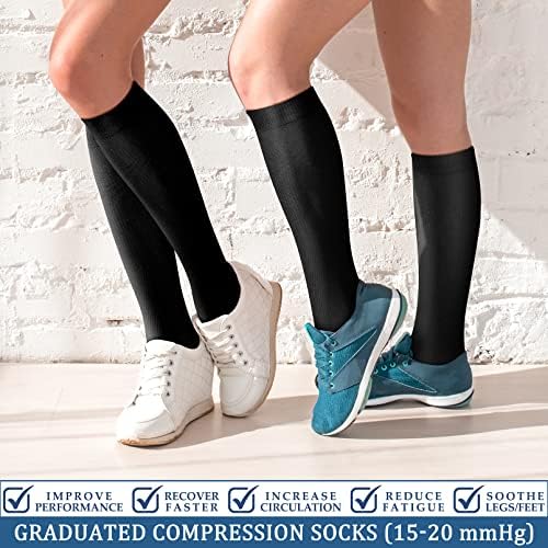 Мужские Носки FEYHAY Copper Compression Socks (3 Пары) 15-20 mmHg FEYHAY