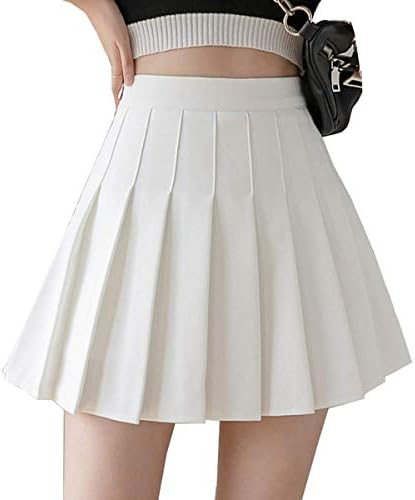 Женская Юбка-шорты TONCHENGSD High Waist Pleated Mini Skirt Skater Tennis Skirt TONCHENGSD