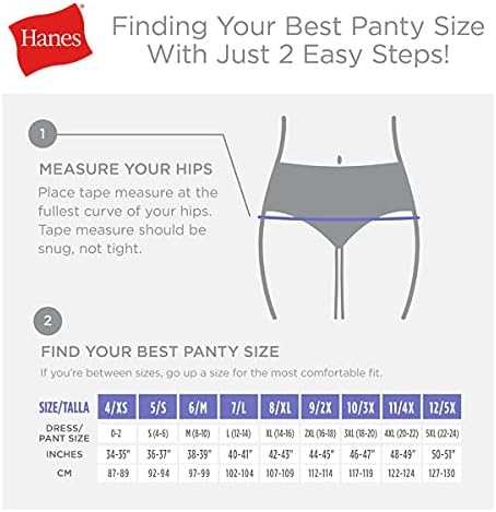 Hanes Women's Brief Underwear Pack, High-waisted Cotton Brief Panties, 10-pack (Colors May Vary) Hanes