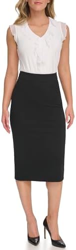 Tommy Hilfiger Women's Midi Ponte Skirt Tommy Hilfiger