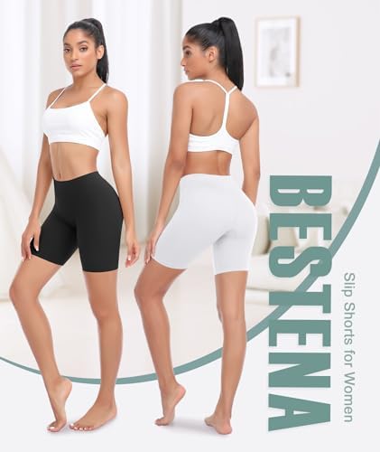 Женские Корректирующее белье BESTENA 4 Pack Slip Shorts BESTENA