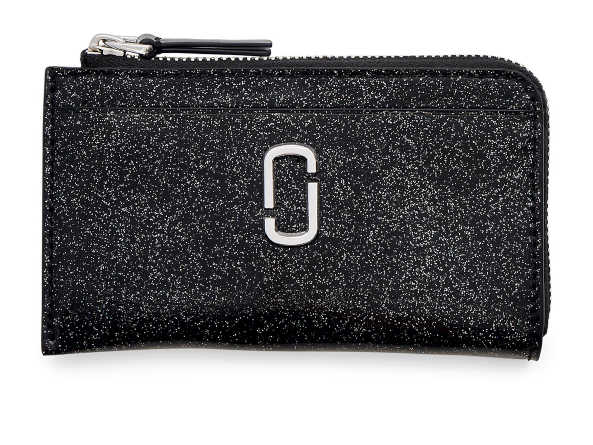 Кардхолдер Marc Jacobs The Coated Glitter Top Zip Multi Wallet Marc Jacobs