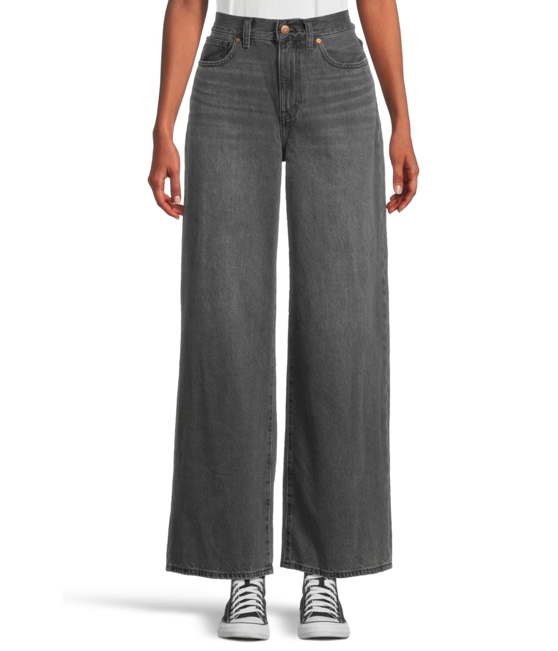 Женские Широкие джинсы Madewell Superwide Leg Jean In Kingswood Madewell