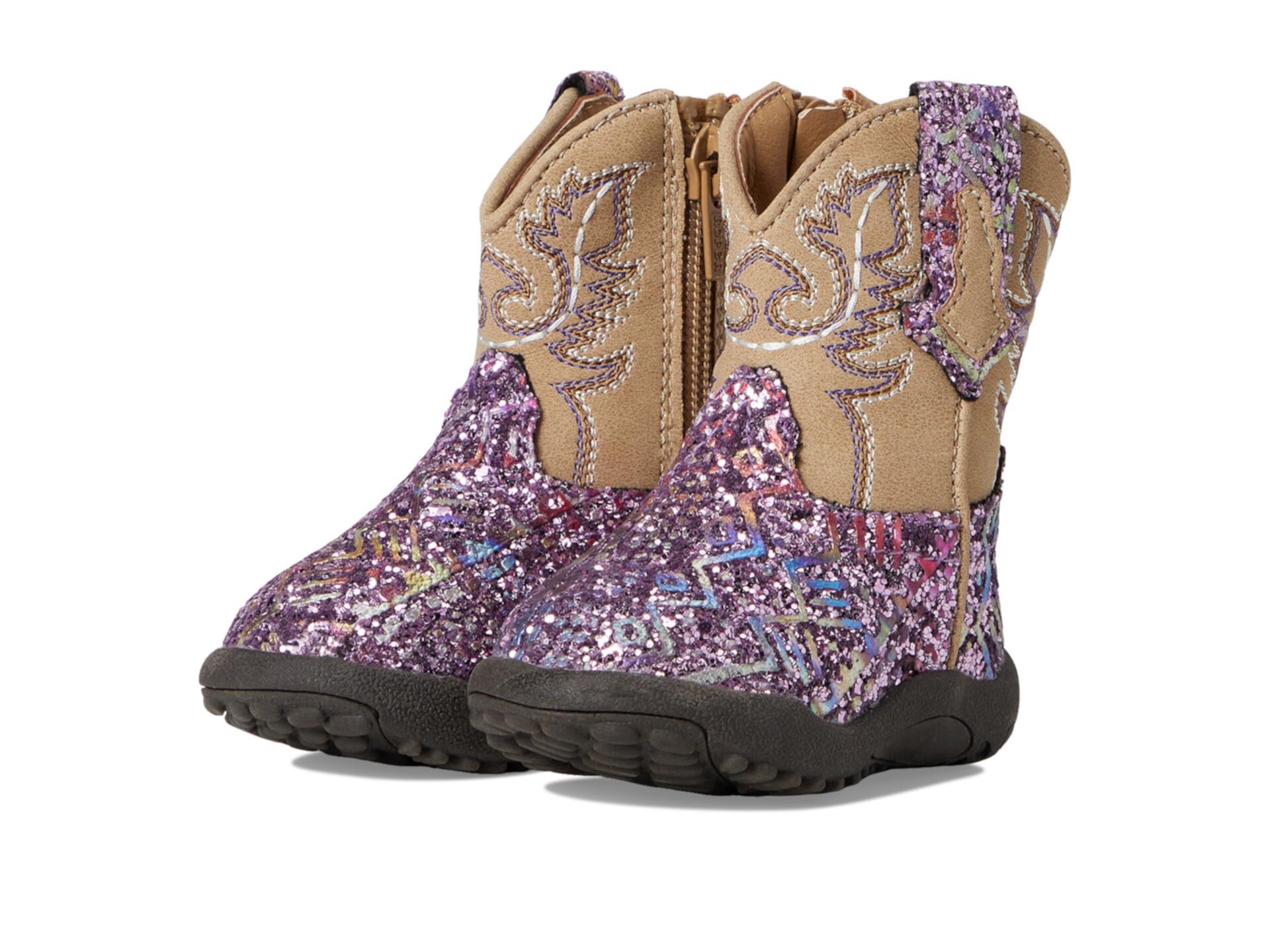 Детские ковбойские сапоги Roper Kids Cowbabies Glitter Aztec Roper Kids