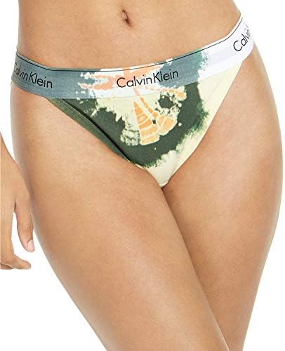 Женские Трусы Calvin Klein Modern Cotton Tie-Dye Tanga QF6059 Calvin Klein