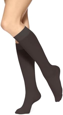 Женские Носки HUE Soft Opaque Knee High (упаковка из 3 штук) HUE