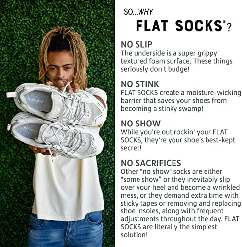 Женские Носки Flat Socks FLAT SOCKS No Show Flat Socks