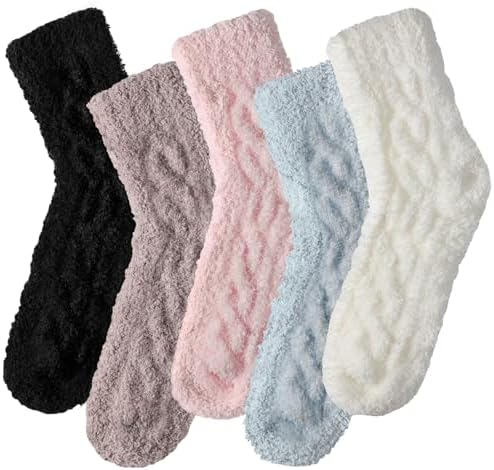 Женские Носки Pleneal Pleneal 5 Par Fuzzy Socks Pleneal