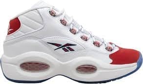 Reebok Question Mid ASG Vintage Red Sneakers Size 9.5 Mens, Size 11.5 Womens Marred/Chalk/Vincha Allen Iverson IG2653 Reebok