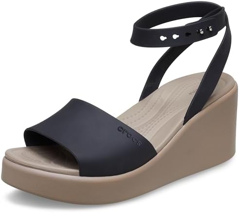 Crocs Women's Brooklyn Ankle Strap Wedges Sandal Crocs