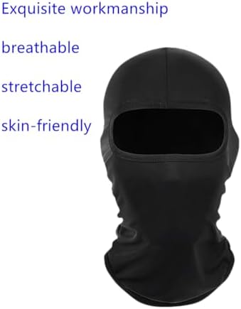 2 Pieces Thin Balaclava Ski Mask Head Mask Full Face Mask Windproof Sun UV Protection Hood for Women Men Ligart