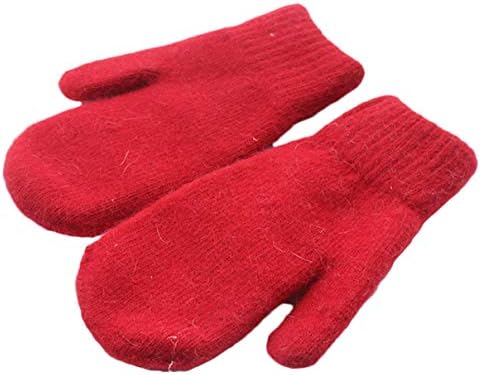 Варежки Chickle Adult Kids Winter Warm Thick Knitted Mitten Cashmere Mitten Chickle