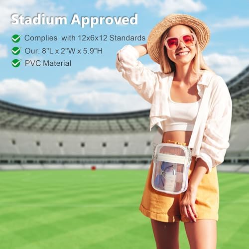 Сумка через плечо PACKISM Clear Bag Stadium Approved PACKISM