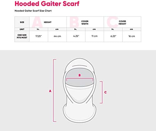 Повязка на шею FOCO NFL Team Logo Hooded Gaiter FOCO