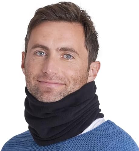 Повязка на шею Tough Headwear Neck Warmer - Флисовая Гейтер, Зимнее Лицо и Шарф для Катания на Лыжах - Защита для Мужчин и Женщин от Прохлады Tough Headwear