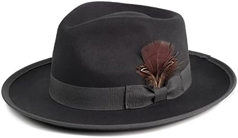 Шляпа федора FADACHY Wide Brim Felt Hat FADACHY