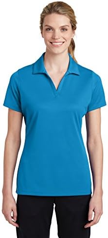 SPORT-TEK Women's PosiCharge RacerMesh Polo LST640 Pond Blue XS Sport-Tek