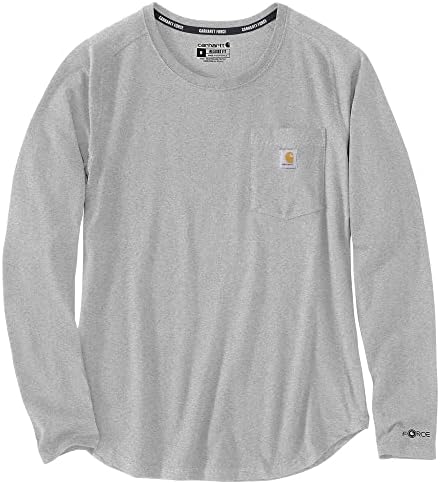 Carhartt Women's Force Relaxed Fit Midweight Long-Sleeve Pocket T-Shirt Carhartt