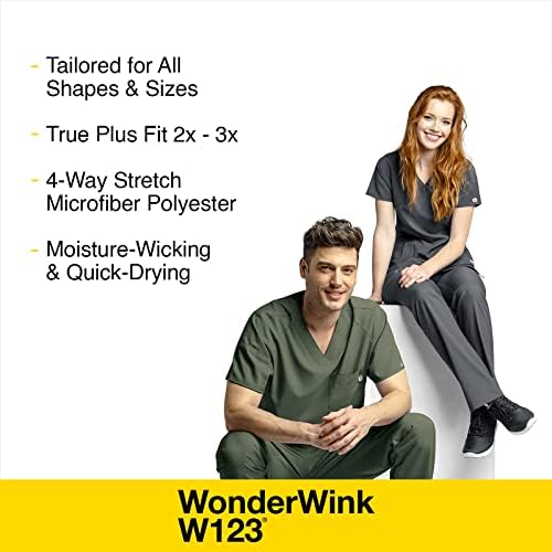 Брюки для беременных WonderWink W123 с поддержкой живота и эластичным поясом WonderWink