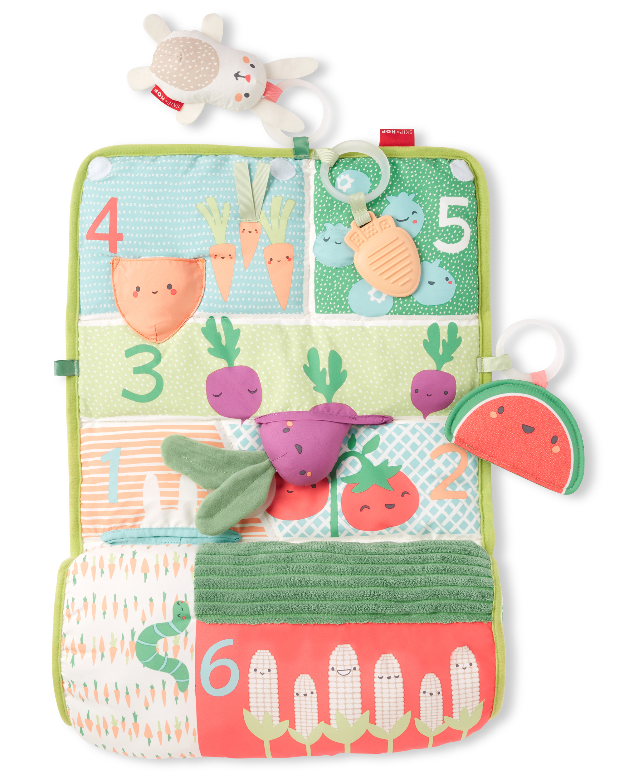 Skip Hop Baby Tummy Time Playmat, Farmstand Skip Hop