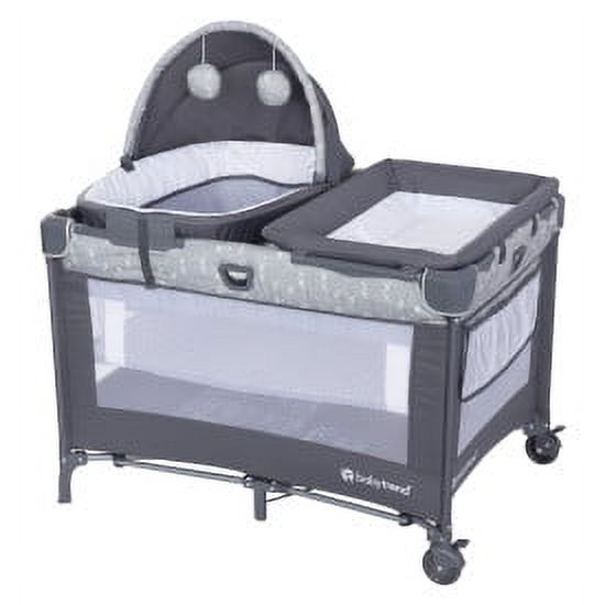 Nursery Den Playard with Snooze Pod & Flip Over Changer - Diamond Sage Visit the Baby Trend Store