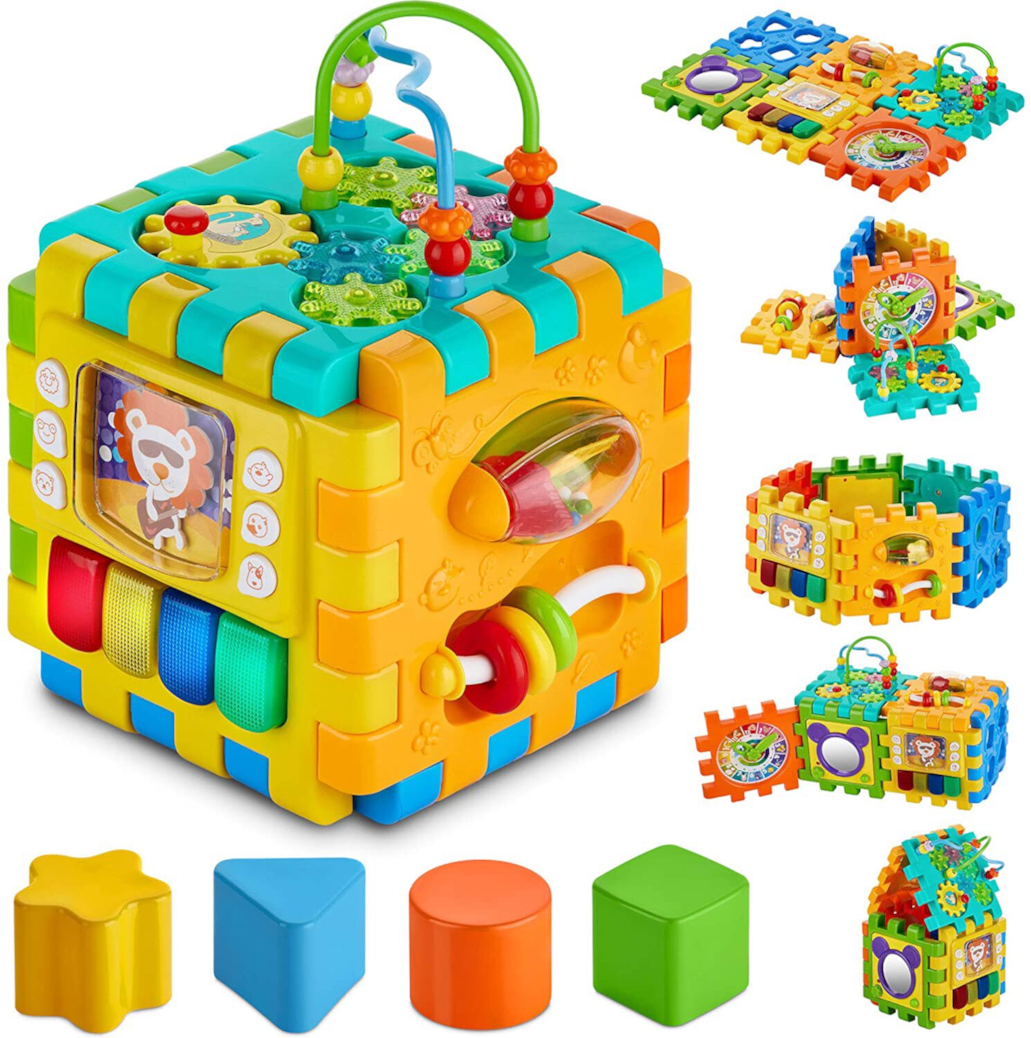 Smart Toys for babies - Activity cube for infants Early Development Educational Toys for 1-2 Years Old Boys & Girls BabySeater