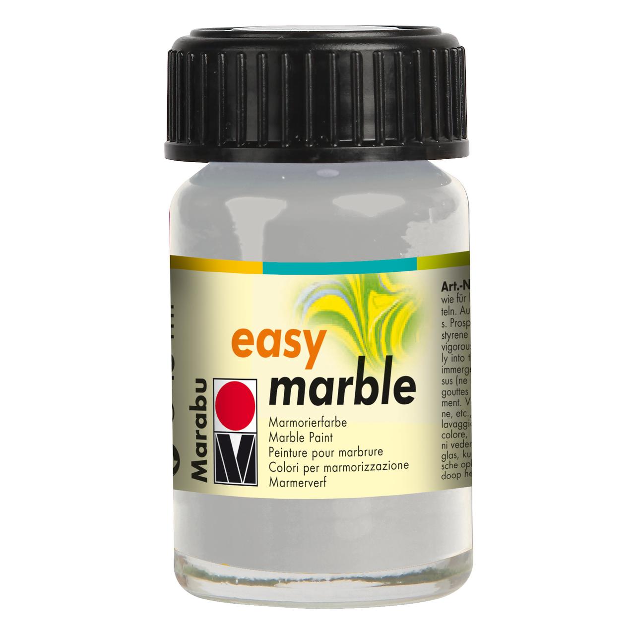 Marabu Easy Marble, 15ml, Silver Marabu