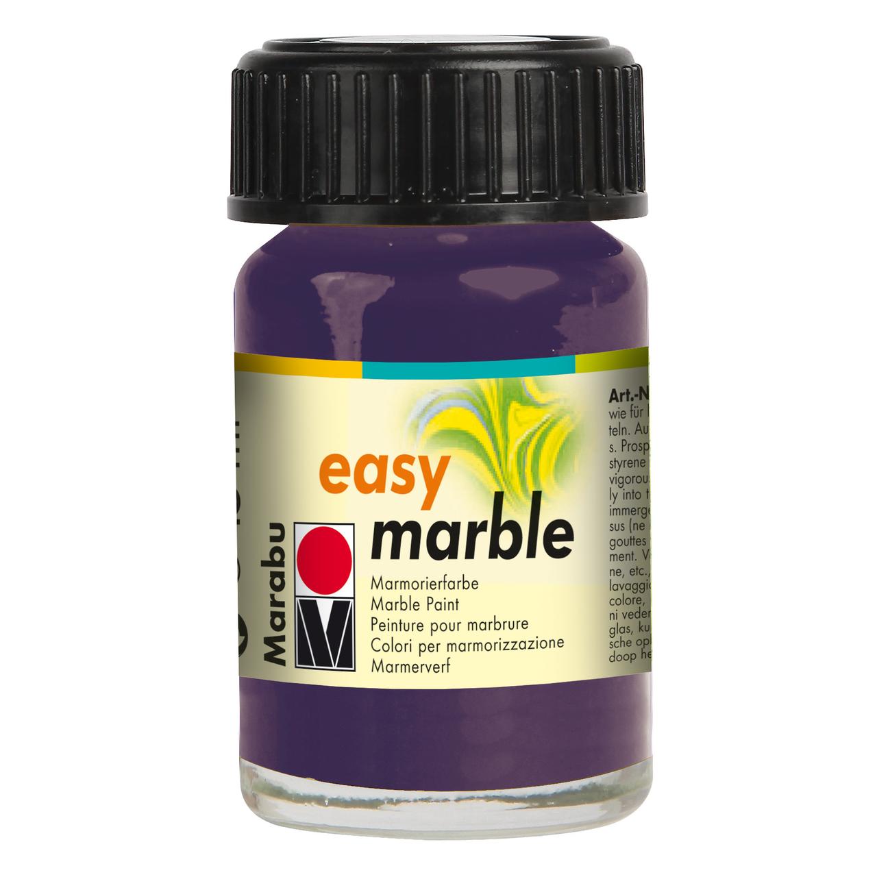 Marabu Easy Marble, 15ml, Aubergine Marabu