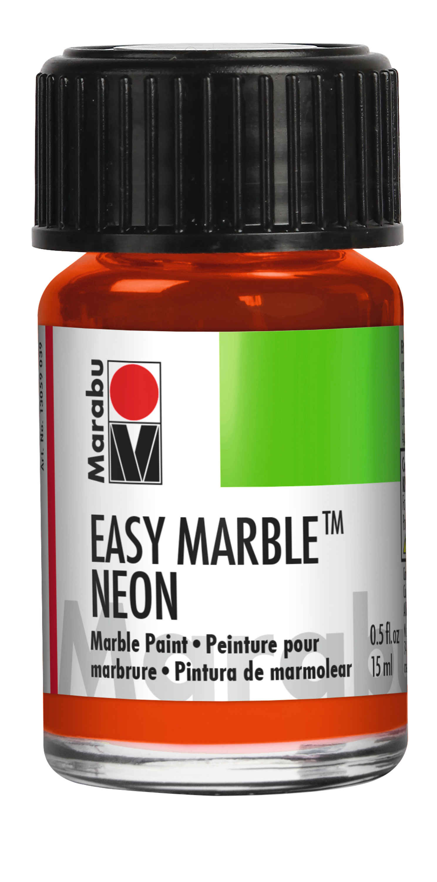 Marabu Easy Marble, 15ml, Neon Orange Marabu