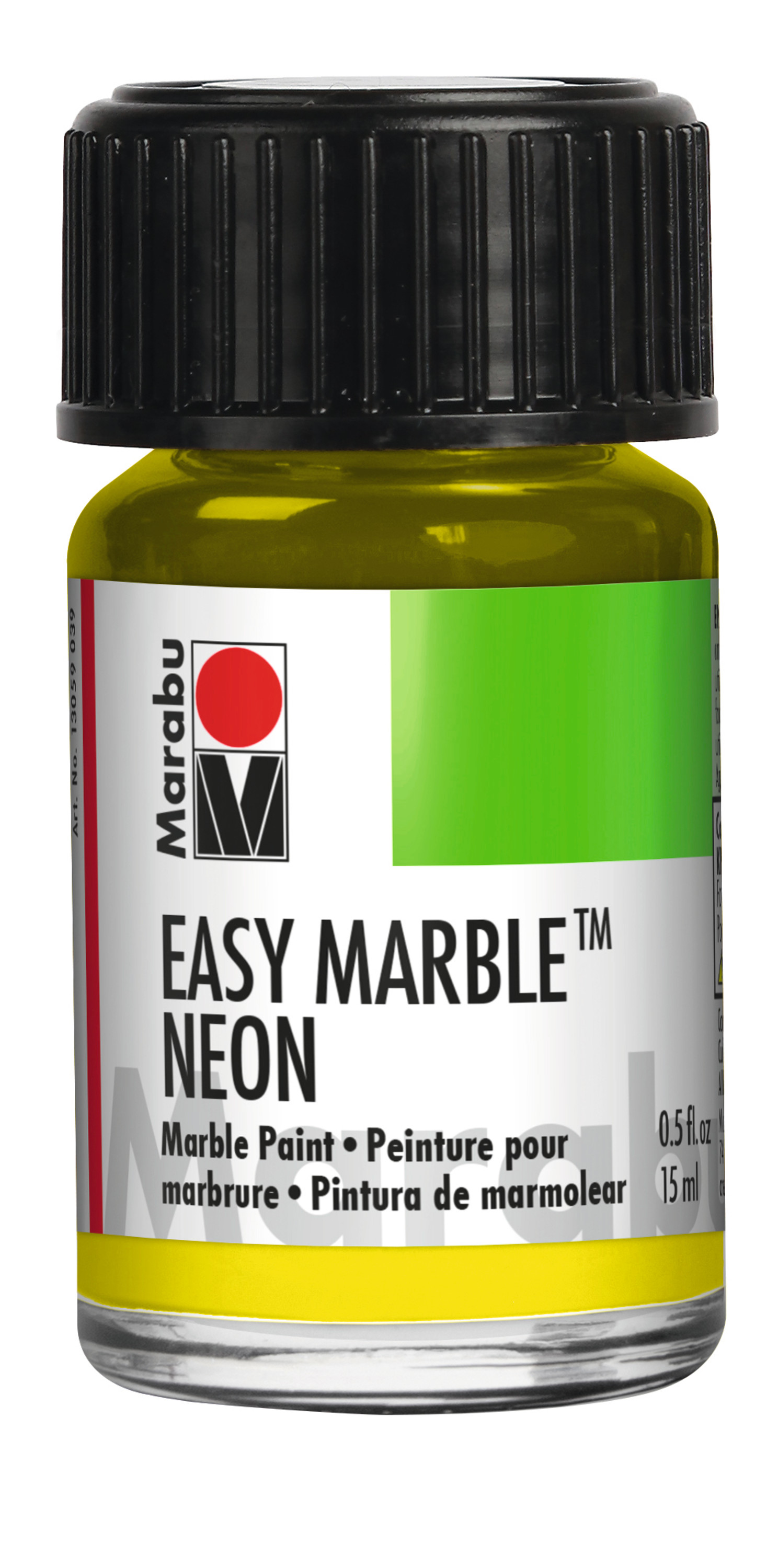 Marabu Easy Marble, 15ml, Neon Yellow Marabu