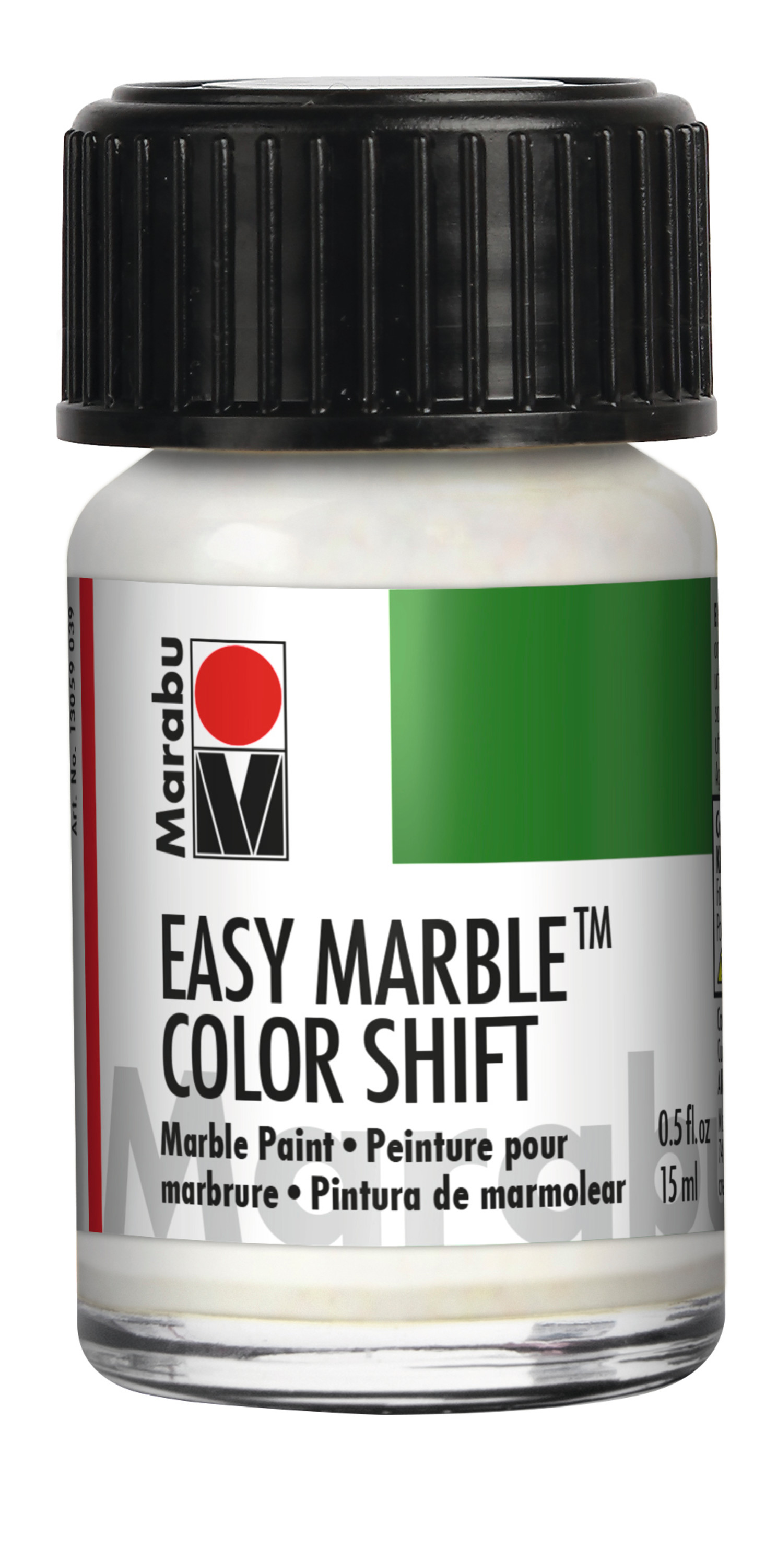 Marabu Easy Marble, 15ml, Glitter Green-Red-Gold Marabu