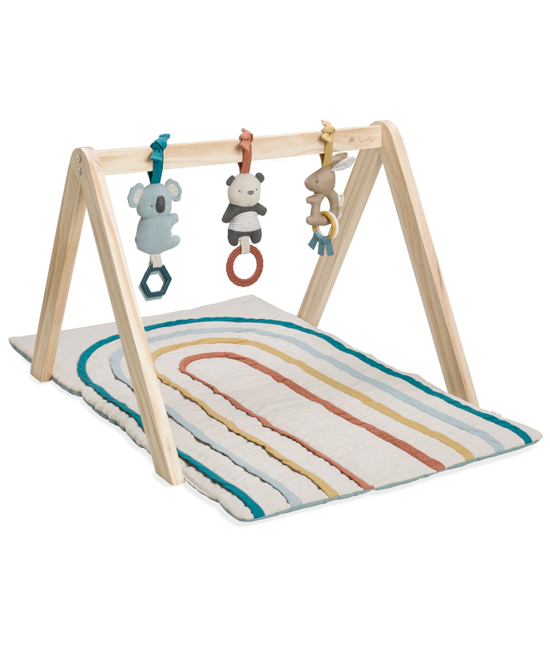 Itzy Ritzy Activity Gym - Rainbow 0+ Months Visit the Itzy Ritzy Store