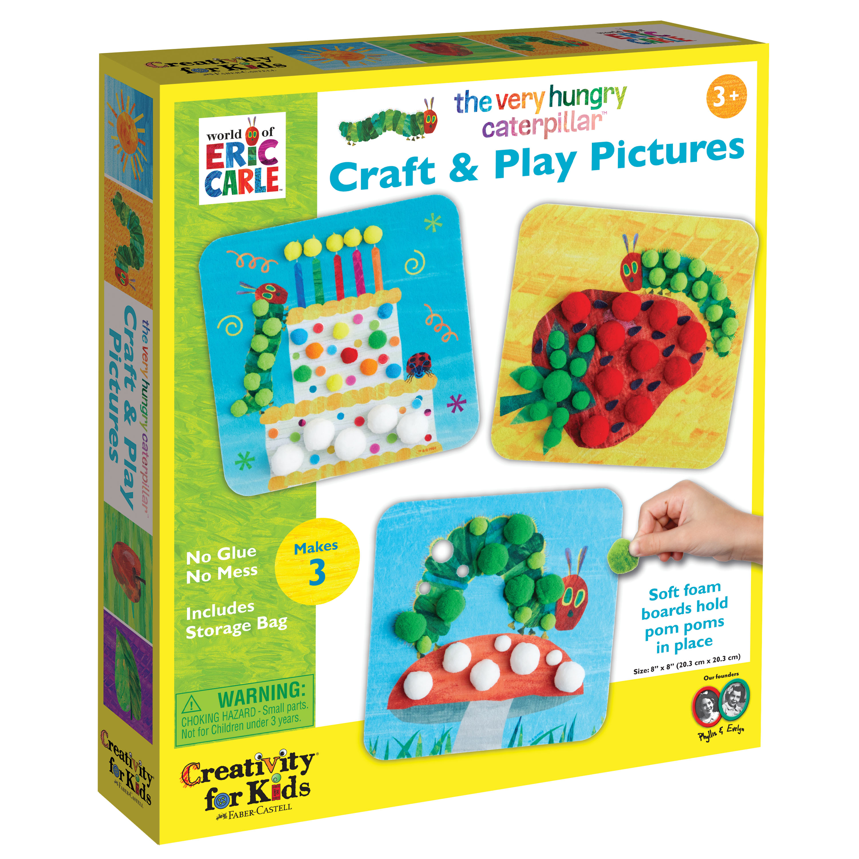 Creativity for Kids The Very Hungry Caterpillar Craft & Play Pictures - Arts and Crafts for Toddler Girls and Boys Ages 3+ Creativity for Kids