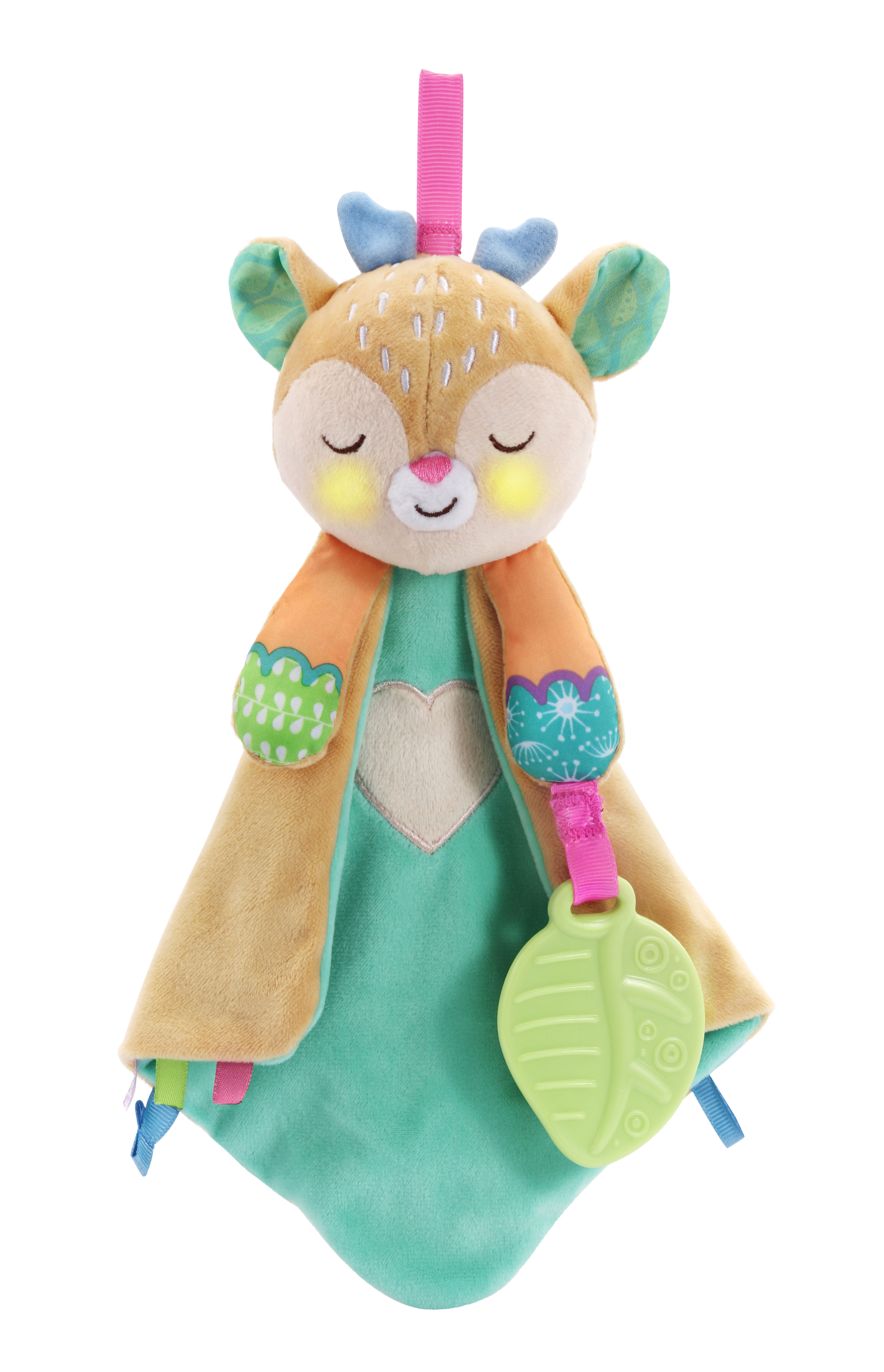 VTech® 3-in-1 Snuggle & Cuddle Lovey™ Cuddly Fawn & Teether Toy Holder Visit the VTech Store