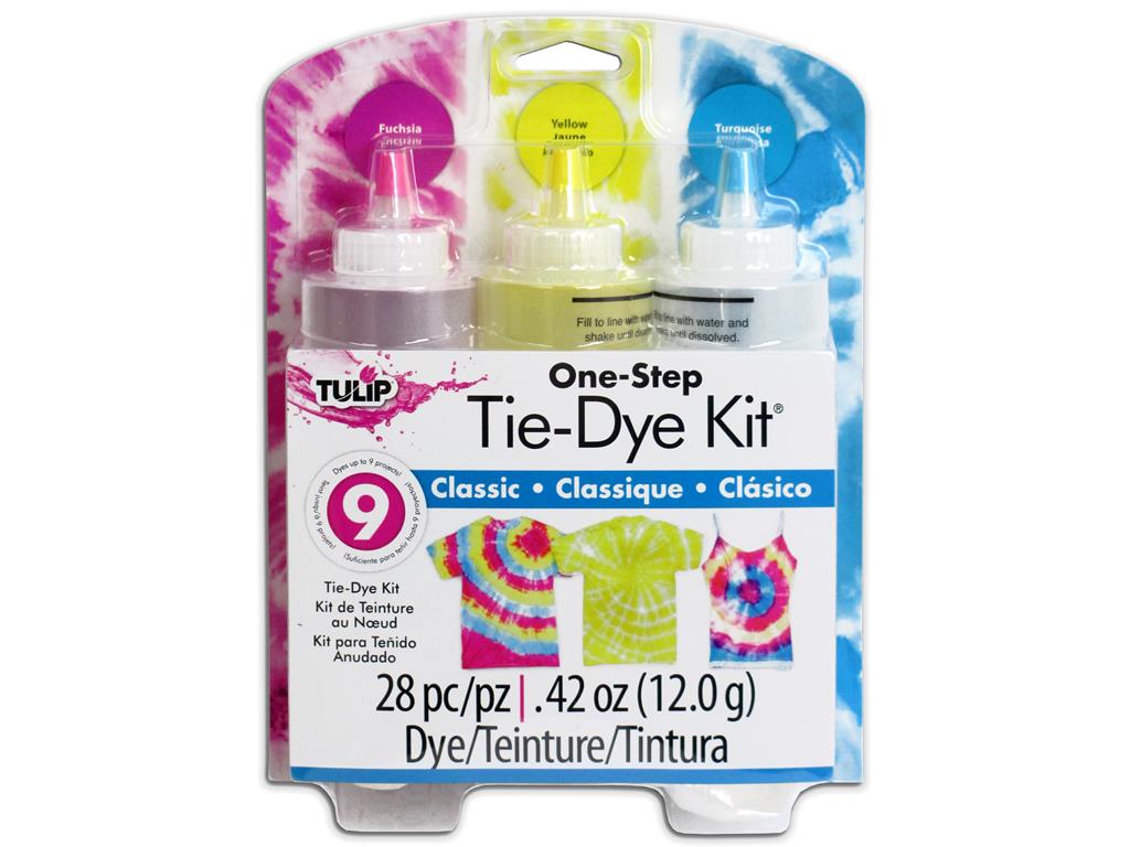 Tulip One Step Tie Dye Kit 3 Color Classic Tulip