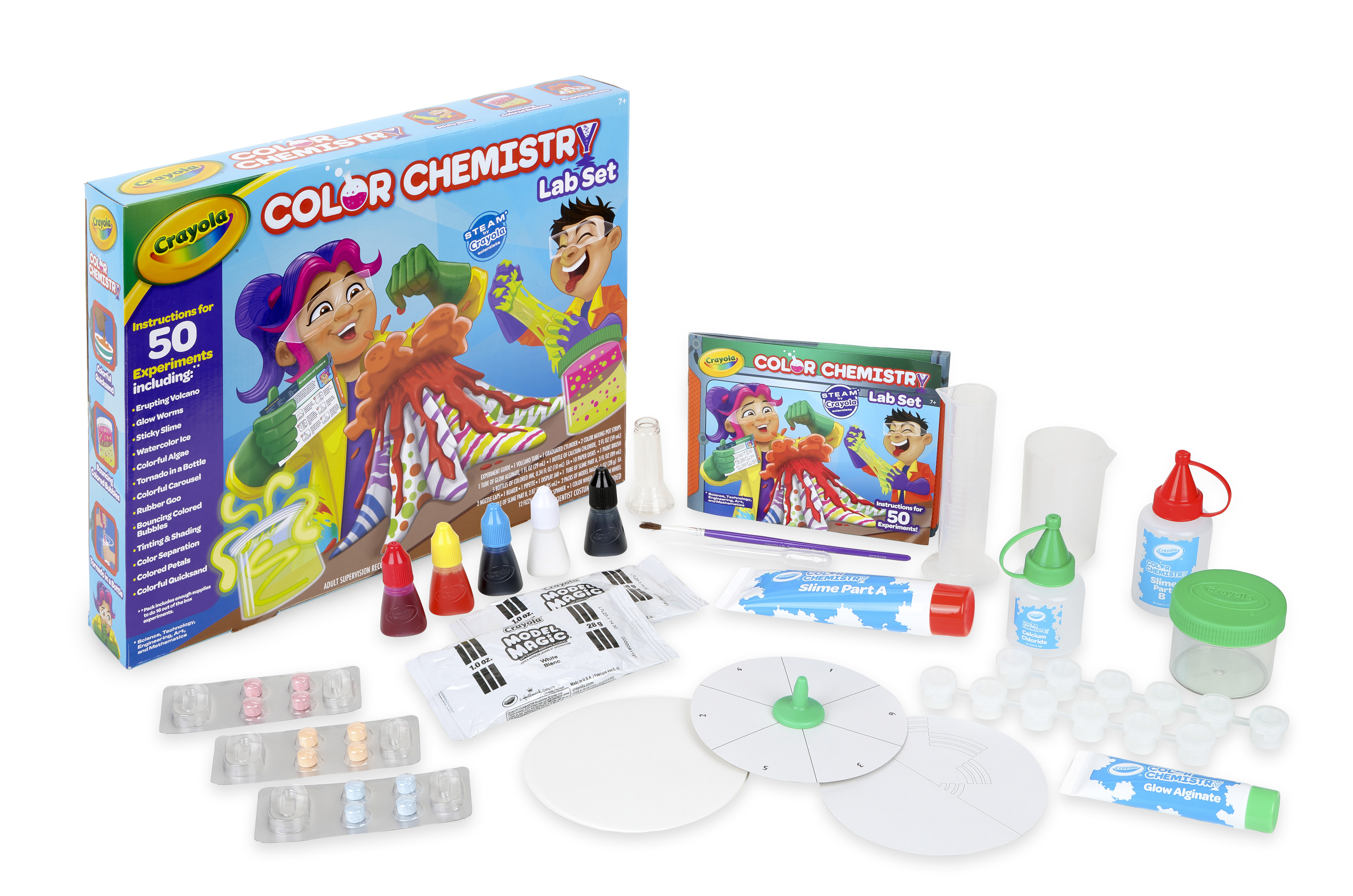 Crayola Color Chemistry Set for Kids, over 50 STEAM/STEM Activities, Educational Toy, Gift for Child Crayola