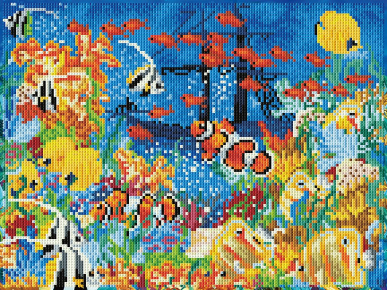 DIAMOND DOTZ® Underwater Paradise Special Edition Diamond Painting Kit DIAMOND DOTZ