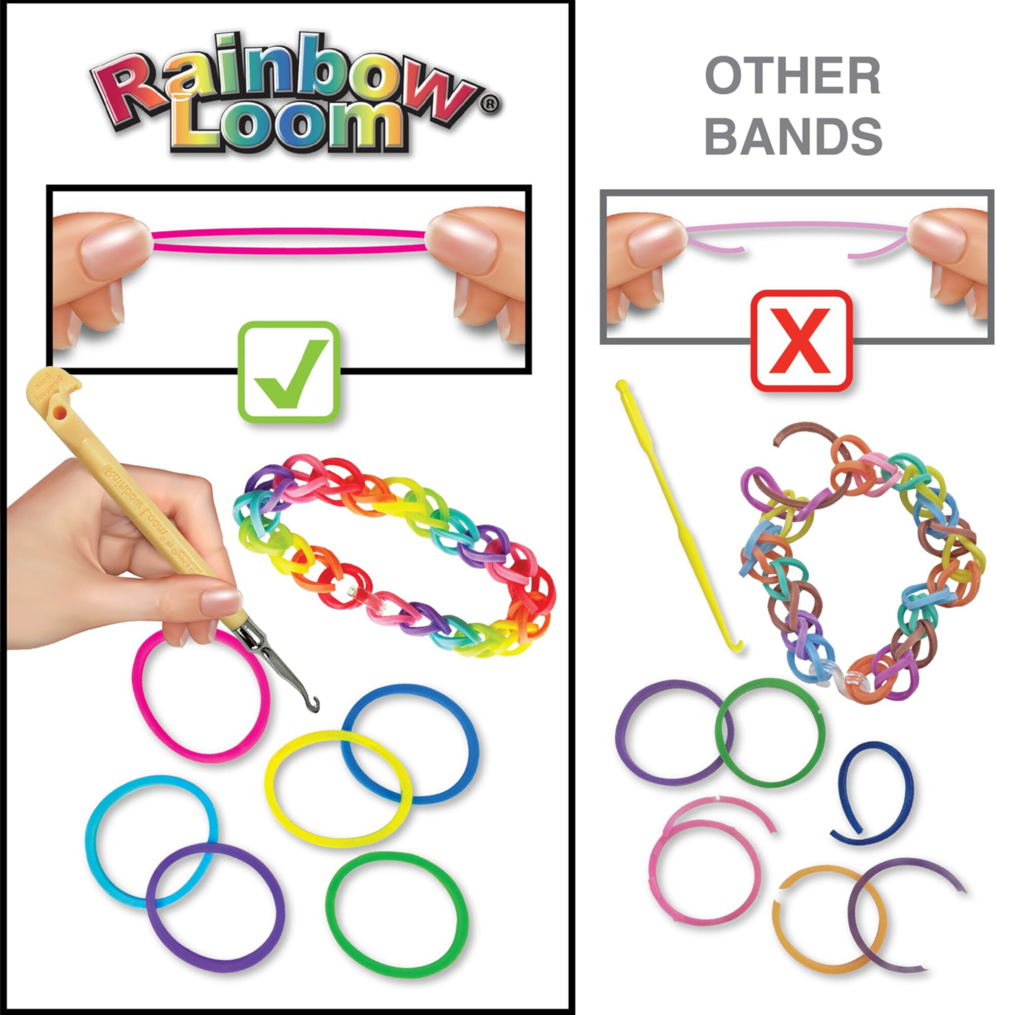 Friendship Bracelet Making Kit MEGA Combo Craft Set - 5,600 Pieces Rainbow Loom