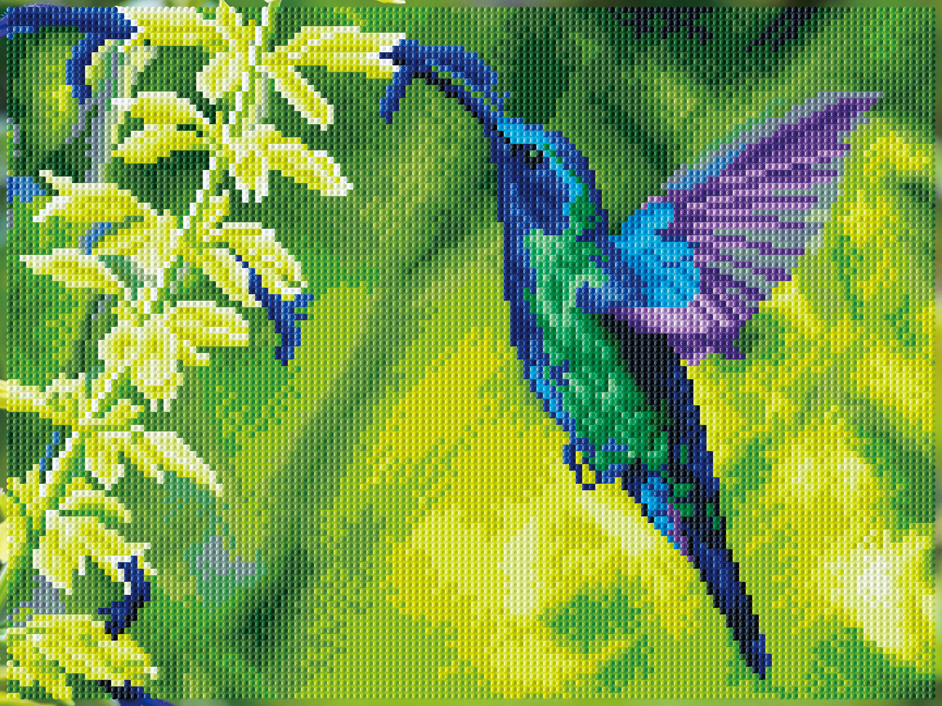 DIAMOND DOTZ® Hummingbird Garden Special Edition Diamond Painting Kit DIAMOND DOTZ