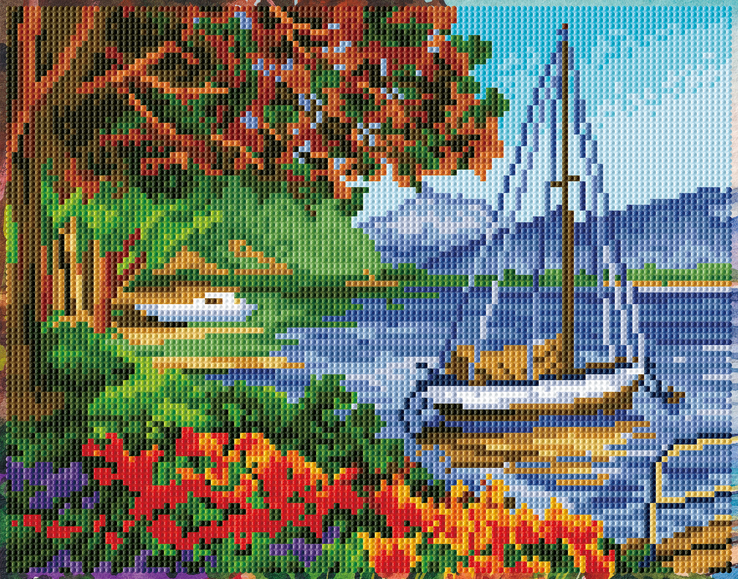 DIAMOND DOTZ® Safe Harbour Special Edition Diamond Painting Kit DIAMOND DOTZ