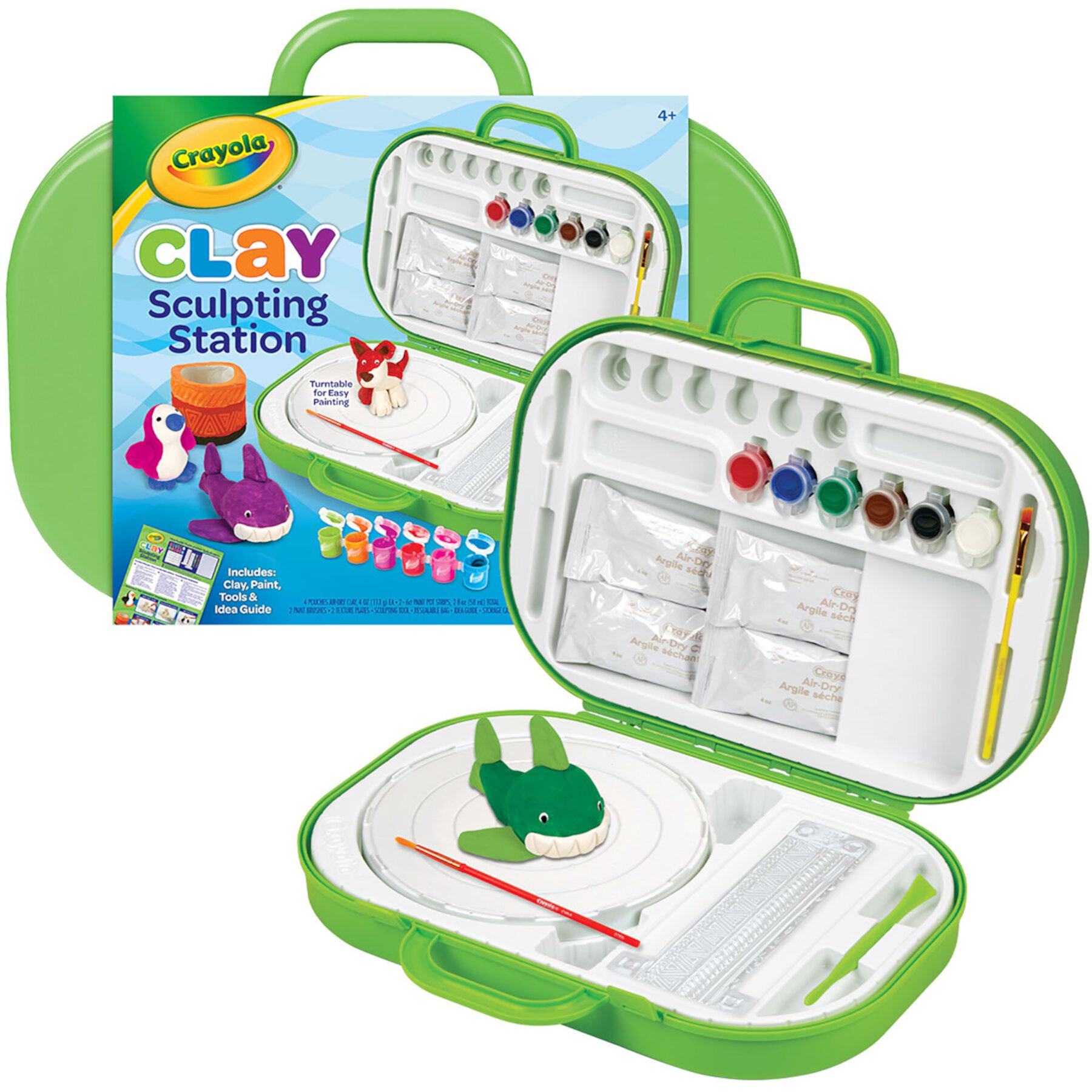 Crayola Clay Sculpting Station, Art Set, Creative Toys, Gift for Kids, Unisex Child Ages 6+ Crayola