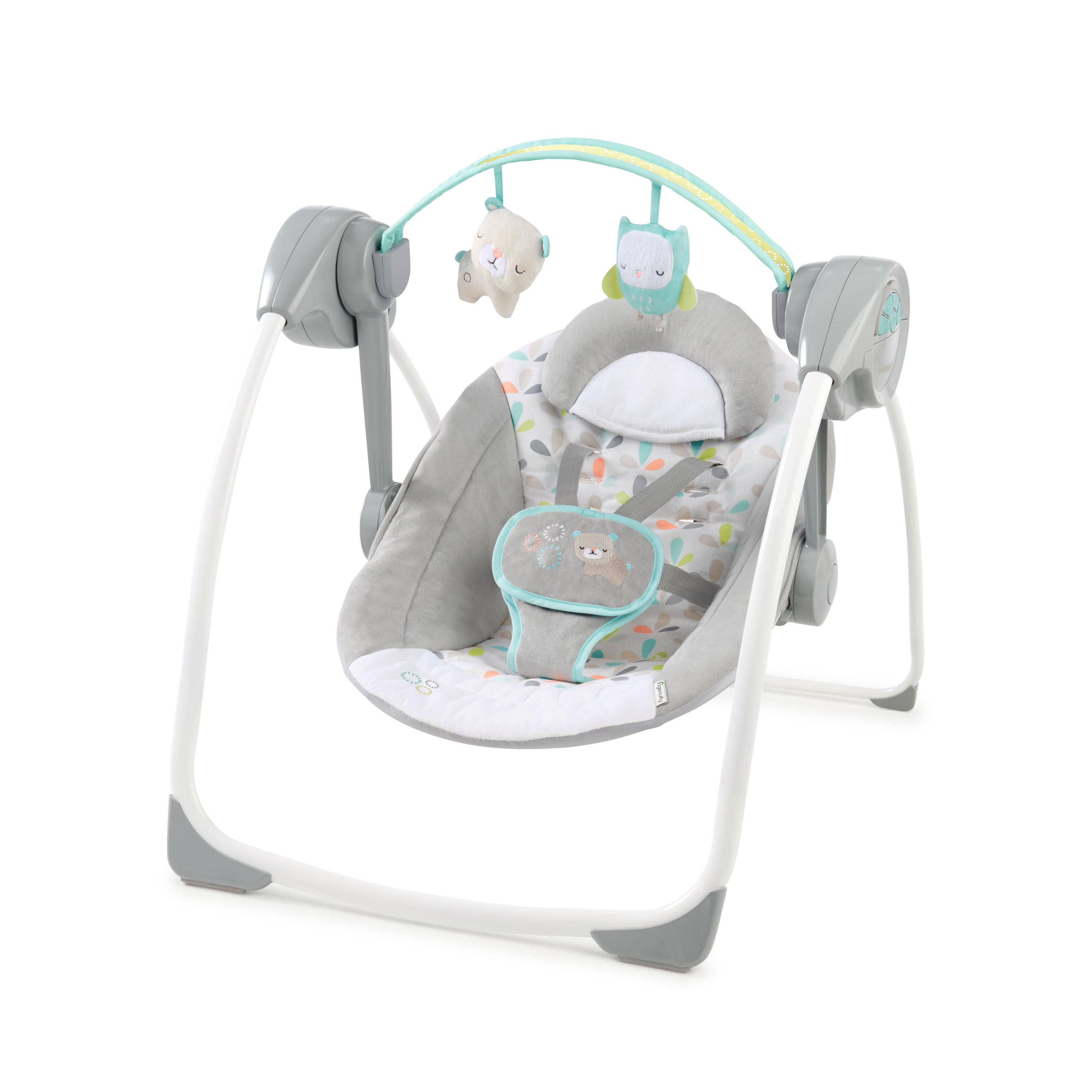 Ingenuity Comfort 2 Go Portable Compact Baby Swing, Infant, Fanciful Forest, Multicolor Visit the Ingenuity Store