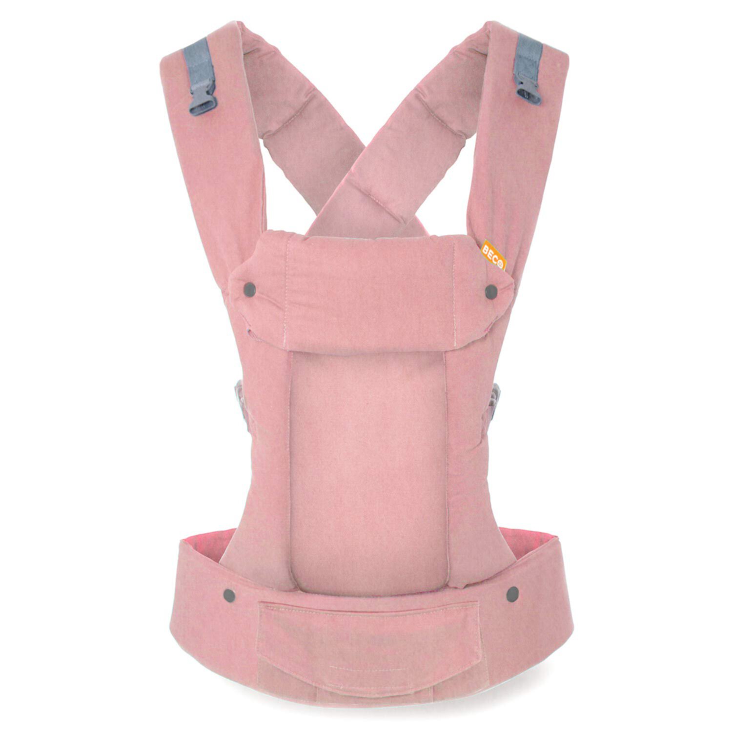 Beco Baby Carrier Gemini, Baby Carrier for Newborn to Toddler, Unisex Backpack up to 35 lbs (Pink Linen) Beco Baby Carrier