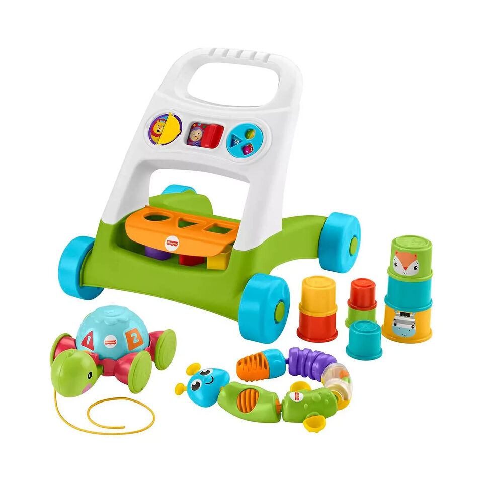 Fisher-Price Ultimate Toddler Infant Fundamentals Set Sit Play Walker Visit the Fisher-Price Store