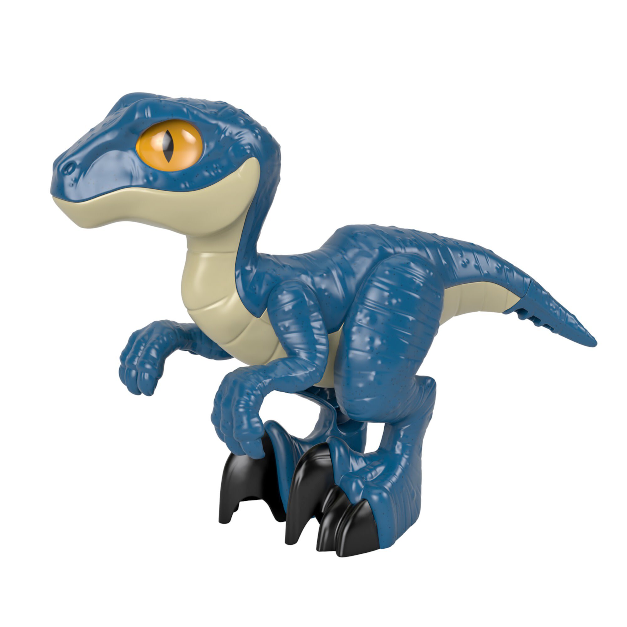 Imaginext Jurassic World Raptor XL Poseable Dinosaur Toy for Preschool Kids Imaginext