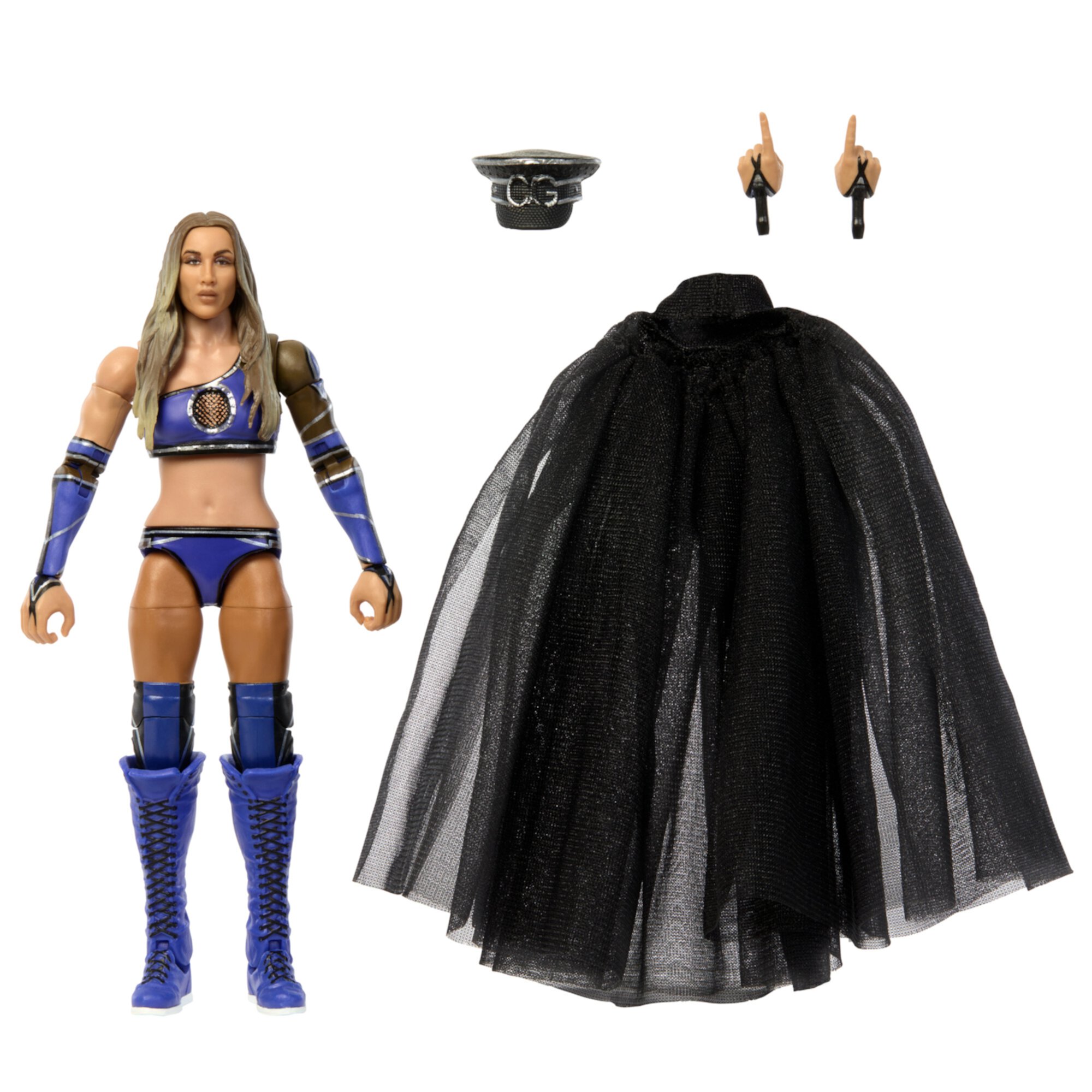 WWE Elite Chelsea Green Action Figure, 6-inch Collectible Superstar with Articulation & Accessories WWE