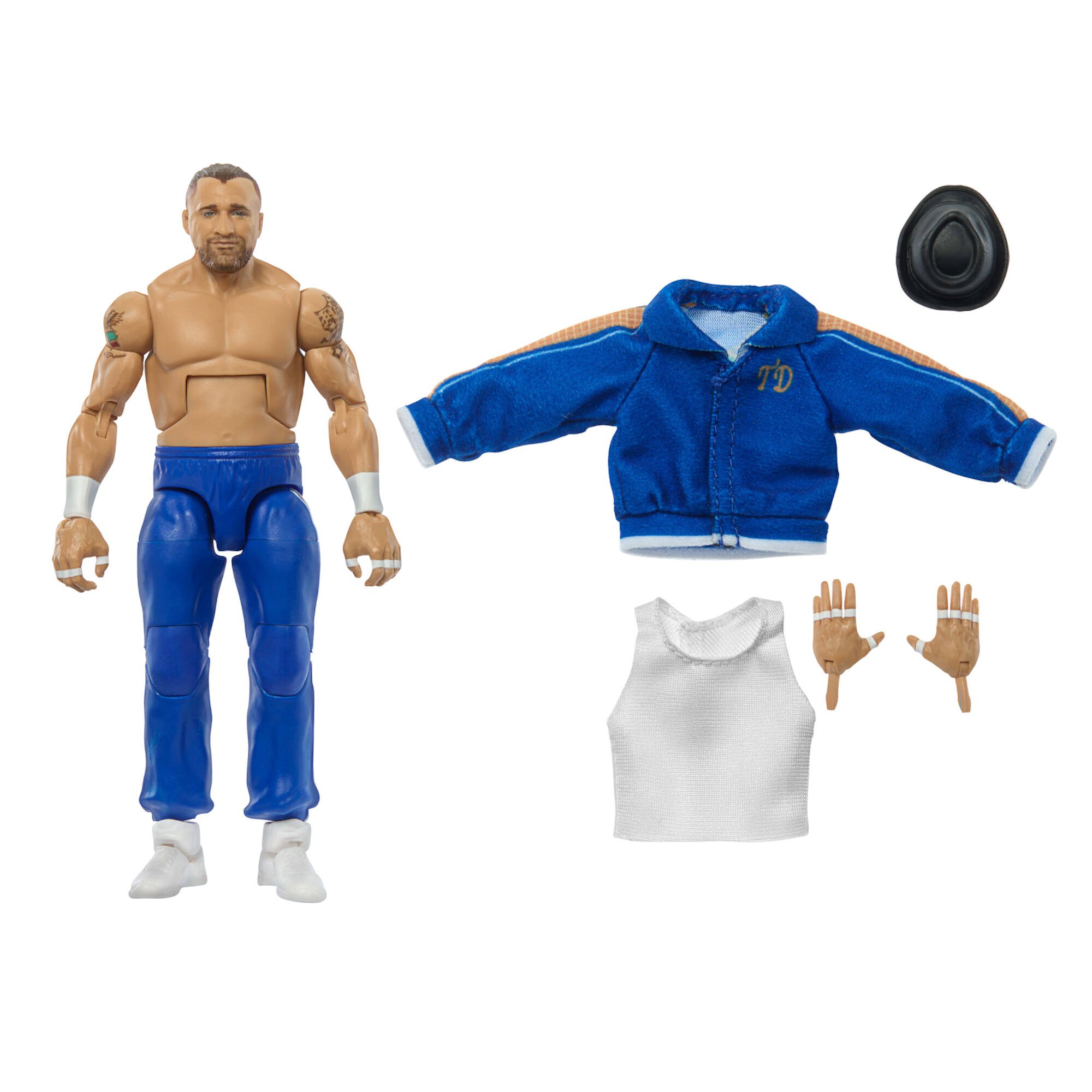 WWE Elite Tony D’Angelo Action Figure, 6-inch Collectible Superstar with Articulation & Accessories WWE