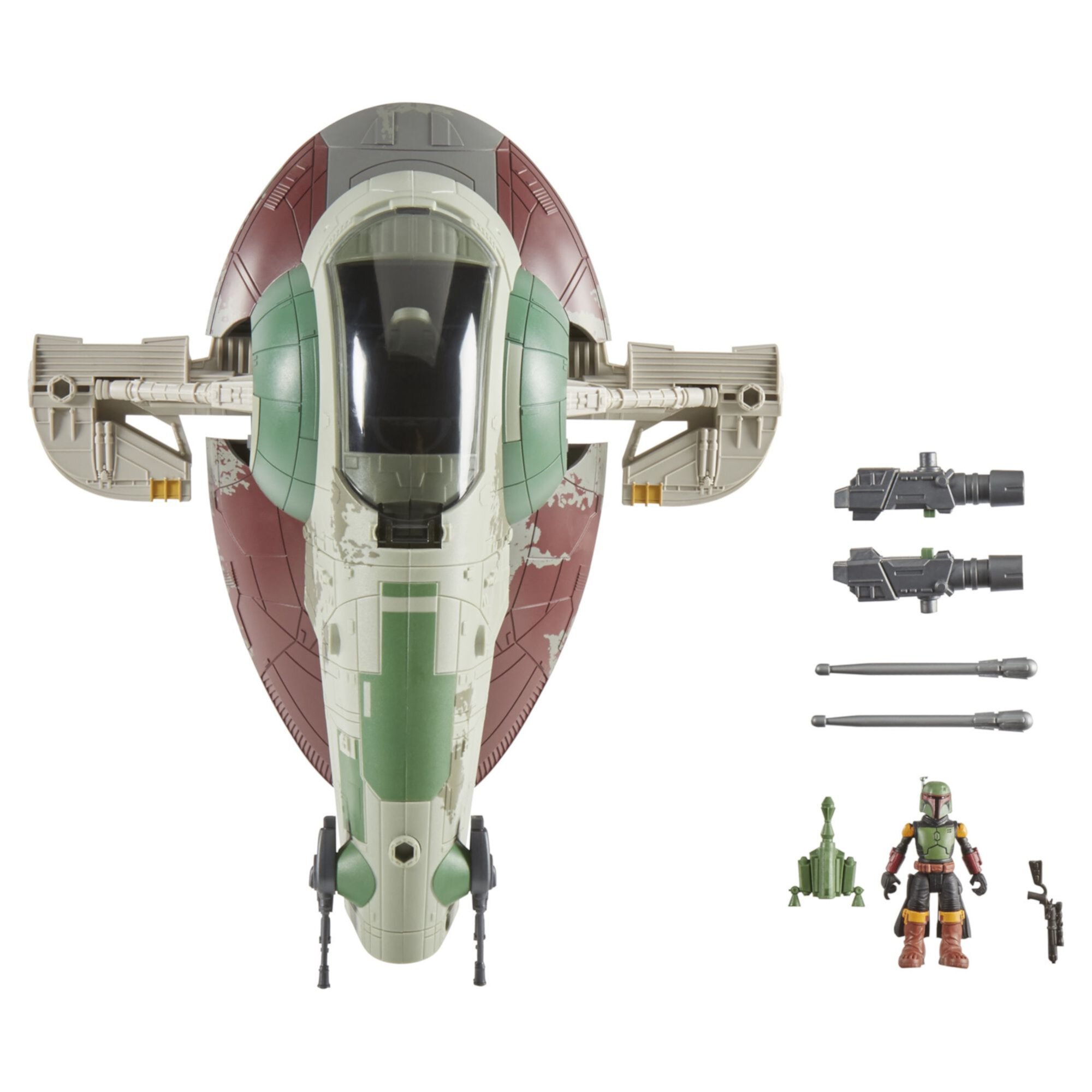 Star Wars Mission Fleet Starship Skirmish, Boba Fett Action Figure and Starship Star Wars