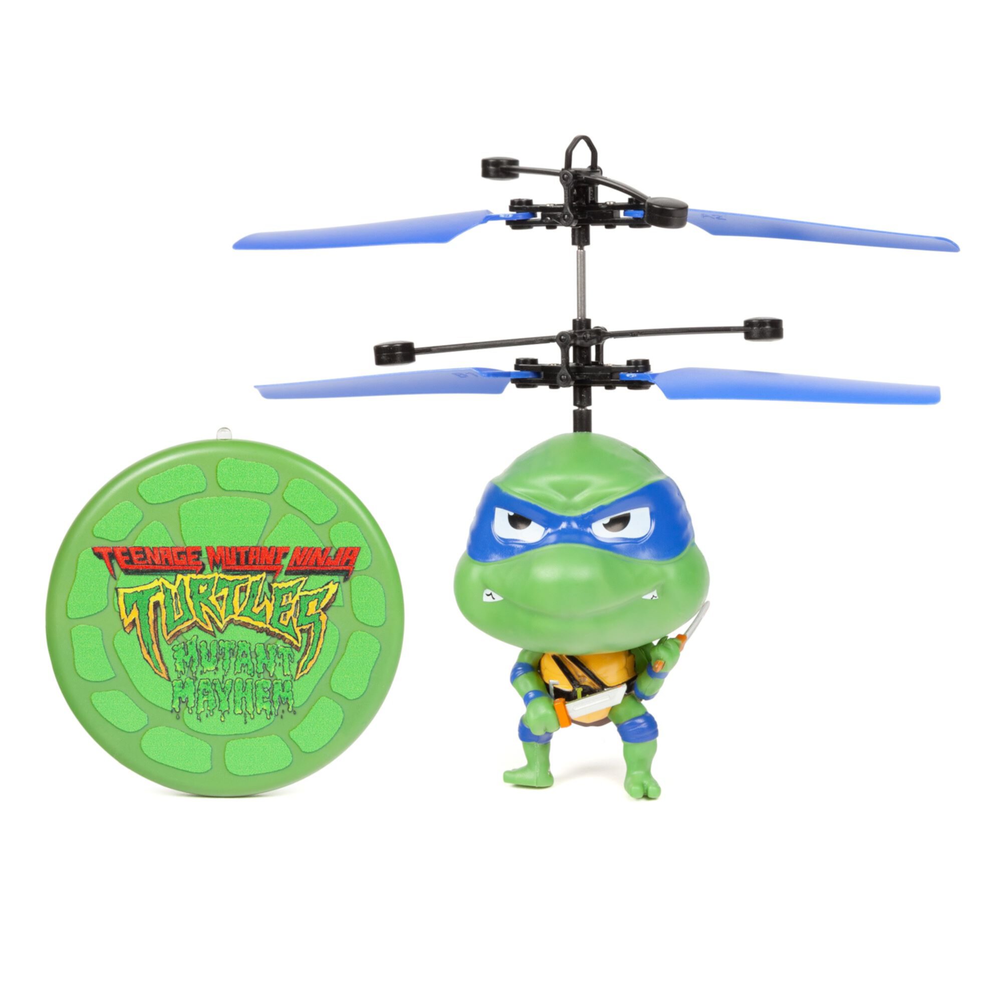 World Tech Toys Leonardo Big Head, 7.6-inch Motion Sensor Controlled UFO Big Head Helicopter; For Kids Ages 6+ World Tech Toys